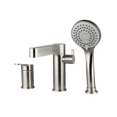 Gappo смеситель хром. д/ван. врезной на 3 отверстия (G1199-30)