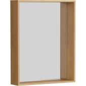 Зеркало Aqwella Basic в раме 60х75 см (BAS0207DZ)