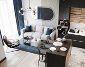 AZARIO зеркало Вивиан New1200*600- 2 двойн подогрев+сенс выкл, гор/верт крепл (LED-00002375)