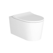 Подвесной безободковый унитаз VitrA Nest QFlush (7870B403-0075)