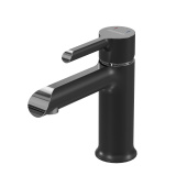 Смеситель для раковины Grossman Alba 510.K35.06.100/210 хром с черным (510.K35.06.100/210)