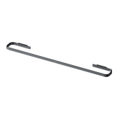 Вешалка для полотенец Am.Pm Func, 60 см, черный (A8F346422)