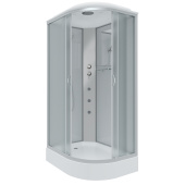 Душ.каб. NG-3312-14LG (1200х800х2150) низкий поддон(13см) стекло МАТОВОЕ 3 места (33121423LG)