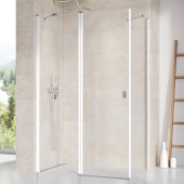 Элемент душевого уголка Ravak Chrome CRV2-120 белый+транспарент (1QVG0100Z1) Элемент душевого уголка Ravak Chrome CRV2-120 белый+транспарент (1QVG0100Z1)