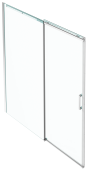 Раздвижная дверь Jacob Delafon Contra 180 см, хром (E22C180-GA) Раздвижная дверь Jacob Delafon Contra 180 см, хром (E22C180-GA)