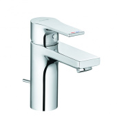 KLUDI ZENTA SL Однорычажный смеситель для раковины 100, донный клапан (482900565)