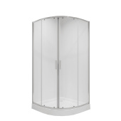 Душ. ограждение NG-6606-08 (90*90*195) полукруг, двери раздвижные, 1 место (66060811) Душ. ограждение NG-6606-08 (90*90*195) полукруг, двери раздвижные, 1 место (66060811)