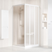 Неподвижная стенка Ravak Supernova APSS-80 белый+грейп (94040102ZG)