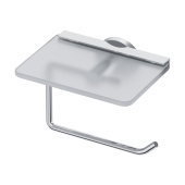 Держатель для туалетной бумаги с полкой Am.Pm X-Joy, хром (A85A341500)