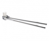 Leine K-5031WHITE Держатель полотенец двойной (K-5031W)