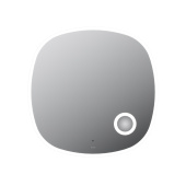 Зеркало настенное с контурной LED-подсветкой Am.Pm Func, ИК сенсором и косметическим зеркалом (M8FMOX0803SA)