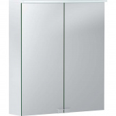Зеркальный шкафчик Geberit Option Basic, белый, с подсветкой, шириной 60 см (500.273.00.1)