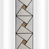 Декоративная вертикальная вставка "Арт-мозаика" на фронтальную панель к ванне "Тахарат" (1-231-0-0-0-166)