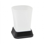 Amper K-5428BLACK Стакан для зубных щеток (K-5428B)