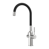 Смеситель Lemark Expert для кухни с подключением к фильтру с питьевой водой (LM5083S-Black) Смеситель Lemark Expert для кухни с подключением к фильтру с питьевой водой (LM5083S-Black)