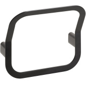 ORGANIC BLACK Кольцо для полотенец черный матовый BEMETA (167104390)