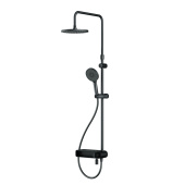 Am.Pm X-Joy, душ.система: см-ль-полка д/ванны/душа, душ.штанга, верхн. душ 220мм, ручн.душ, черный (F0785A722) Am.Pm X-Joy, душ.система: см-ль-полка д/ванны/душа, душ.штанга, верхн. душ 220мм, ручн.душ, черный (F0785A722)