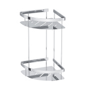 AM.PM Sense L Полка для душа угловая двухъярусная, хром (A7454200)