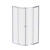 AM.PM X-Joy Twin Slide, Душевое ограждение без поддона, 90x90 (W88G-205-090MT64)