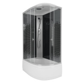 Душ.каб. NG-7510-14L BLACK (1200х800х2150) высокий поддон(40см) стекло МОЗАИКА 4 места (7510L) Душ.каб. NG-7510-14L BLACK (1200х800х2150) высокий поддон(40см) стекло МОЗАИКА 4 места (7510L)