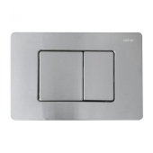 Кнопка смыва ABBER матовый хром (AC0120MCH)