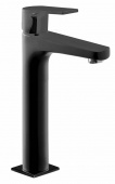 TREYA Смеситель для раковины высокий черный (AZ-156845524)