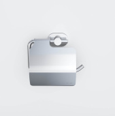 Держатель для туалетной бумаги с крышкой AM.PM Sense L (A74341400) Держатель для туалетной бумаги с крышкой AM.PM Sense L (A74341400)