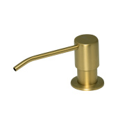 Дозатор для жидких моющих средств Lemark, врезной, цвет: светлое золото (LM8201LGN)