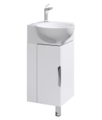 Напольная тумба Aqwella Rio с двумя дверьми с умывальником (Rio.01.04 Дельта)