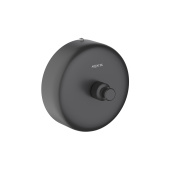 Веревка для белья 2,5 м в комплекте с держателем AQUATEK, матовый черный (AQ4994MB)