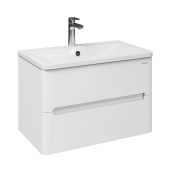 Тумба Grossman подвесная "АДЕЛЬ-НОРМА-80 см" с 2-я ящ. белая (ум. Aдель-80) (108022)