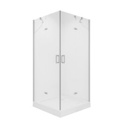 Душ. ограждение NG-6613-08 (90*90*195) квадрат, двери распашные, 1 место (66130811)