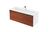 Тумба под умывальник Ravak SD 800 Clear белая/вишня (X000000758)