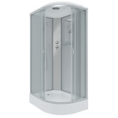 Душ.каб. NG-3312-14L (1200х800х2150) низкий поддон(13см) стекло МАТОВОЕ 3 места (33121423L)