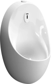 Писсуар подвесной VitrA Arkitekt 5999B003-5556 сенсорный, глянцевый белый, с сифоном, безободковый, со смывным механизмом Писсуар подвесной VitrA Arkitekt 5999B003-5556 сенсорный, глянцевый белый, с сифоном, безободковый, со смывным механизмом
