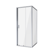 Душ.ограждение NG-62-9A-A90 (90*90*195) квадрат, дверь раздвижная, 2 места (NG-62-9A-A90)
