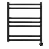 Полотенцесушитель электрический Lemark Unit П7 LM45607EBL 500x600, левый/правый, черный (LM45607EBL)