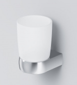 Стеклянный стакан с настенным держателем AM.PM Sensation (A3034300)