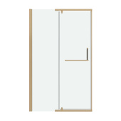 Дверь в нишу 100.K33.03.110.32.00 Pragma (110*195) золото сатин, стекло прозрачное, 1 место (100.K33.03.110.32.00)