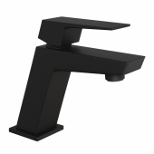 Смеситель для раковины PAINI Torre без донного клапана, черный (YO) (98YO205)