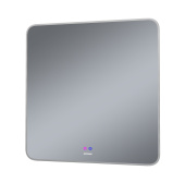 Зеркало Grossman ELEGANS-норма (800*800*45) LED с сенсорным выключателем и подогревом (178080)