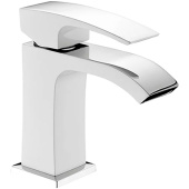 Gappo белый/хром. смеситель д/раковины ф35 (G1007-8)