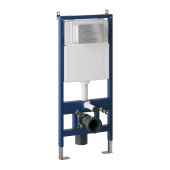 Комплект 3 в 1: инсталляция 900.K31.01.000+клавиша 700.K31.02.110.110 хром матовый+унитаз GR-4414S (97.4414S.02.110)