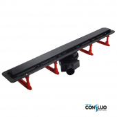 Душевой лоток Pestan Confluo Frameless Line 850 Black Glass (13701206)