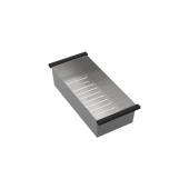 Коландер универсальный Lemark для моек глубиной чаши от 400 до 420 мм цвет: Сталь (9957171) Коландер универсальный Lemark для моек глубиной чаши от 400 до 420 мм цвет: Сталь (9957171)