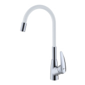 Смеситель Lemark Linara для кухни (LM0415C-White)