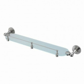 Ammer K-7044 (ранее К-7024) Полка стеклянная с бортиком (K-7044)