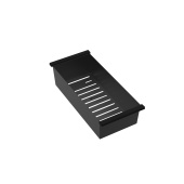 Коландер универсальный Lemark для моек глубиной чаши от 400 до 420 мм цвет: Чёрный матовый (9952174) Коландер универсальный Lemark для моек глубиной чаши от 400 до 420 мм цвет: Чёрный матовый (9952174)