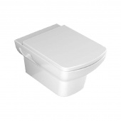 Унитаз подвесной Turavit PLAZA в комплекте с сиденьем микролифт ARYA, дюропласт 352х524х345 мм (PLZ 1710+0403/2100)