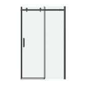 Дверь в нишу 100.K33.04.120.42.00 Classic (120*195) графит сатин, стекло прозрачное, 1 место (100.K33.04.120.42.00)